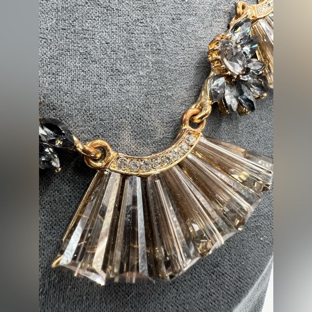 Glass Necklace Statement Piece - image 5